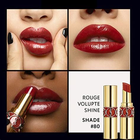 ysl rouge volupte shine 80 chili tunique|ysl rouge volupte shine 139.